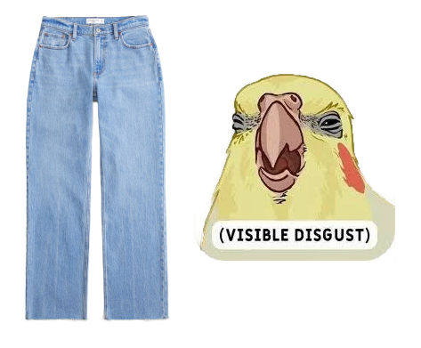 Disgusting jeans